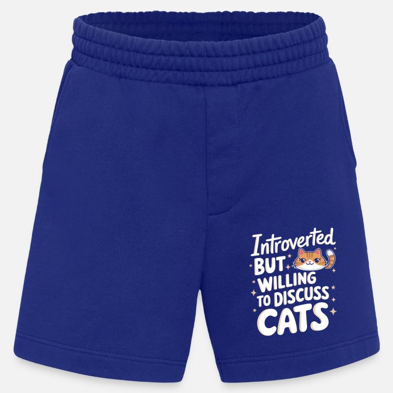 Introvertierter asozialer introvertierter - Heavyweight Shorts - made by SPREAD  - Iconic Blue