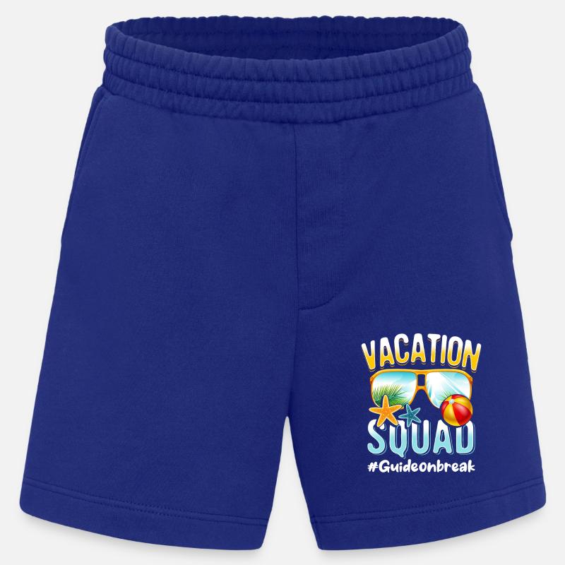 Guide Vacation Squad #Guideonbreak - Heavyweight Shorts - made by SPREAD  - Iconic Blue