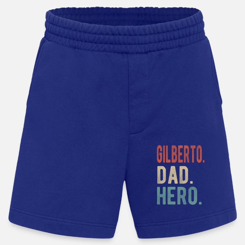 Gilberto Papa Held - Heavyweight Shorts - made by SPREAD  - Iconic Blue