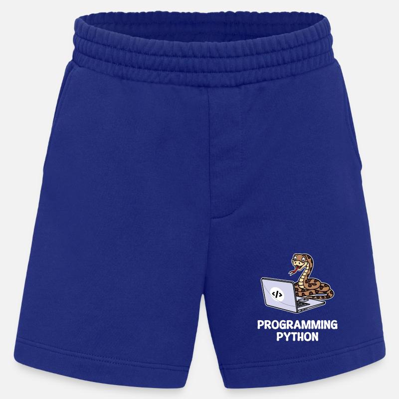 Scripting Programmer Computer Debug Developer - Heavyweight Shorts - made by SPREAD - Iconic Blue
