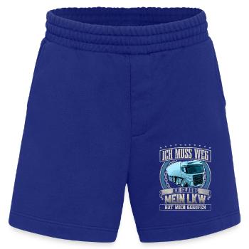 LKW Fahrer - Heavyweight Shorts - made by SPREAD  - Iconic Blue - Vorne