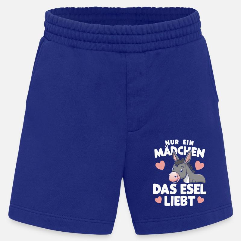 Donkey Donkey Mule Muli - Heavyweight Shorts - made by SPREAD - Iconic Blue