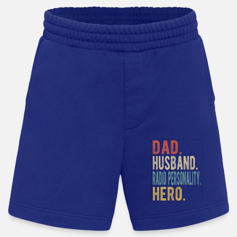 Radiomoderator Papa Ehemann Held - Heavyweight Shorts - made by SPREAD - Iconic Blue