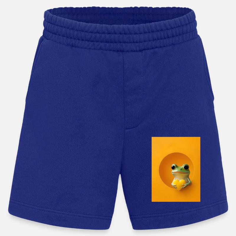Frosch Herz süß Geschenk - Heavyweight Shorts - made by SPREAD  - Iconic Blue