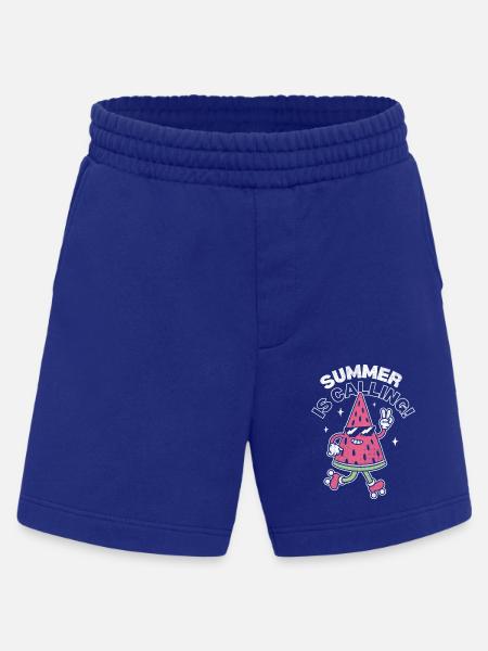 Summer is Calling - Heavyweight Shorts - made by SPREAD - Iconic Blue