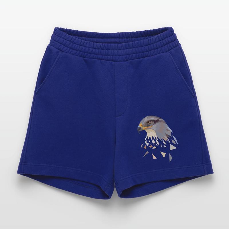 Eagle Geometric Low Poly Eagle's Head Heavyweight Shorts - made by SPREAD 