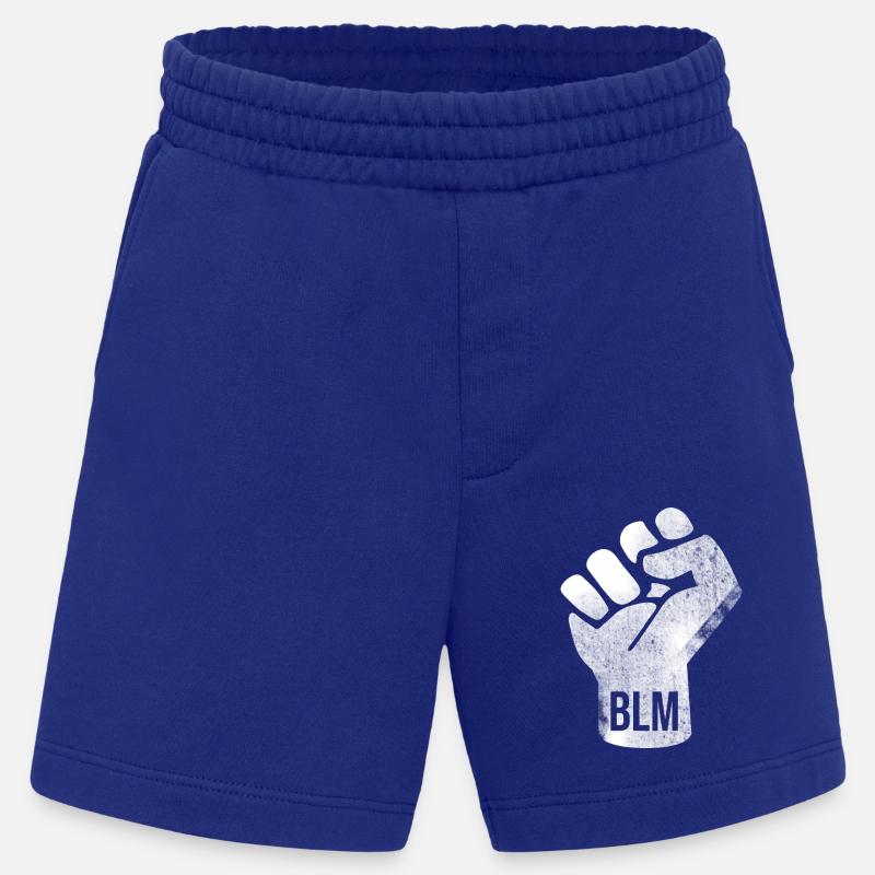 BLM Faust Design - Heavyweight Shorts - made by SPREAD  - Iconic Blue
