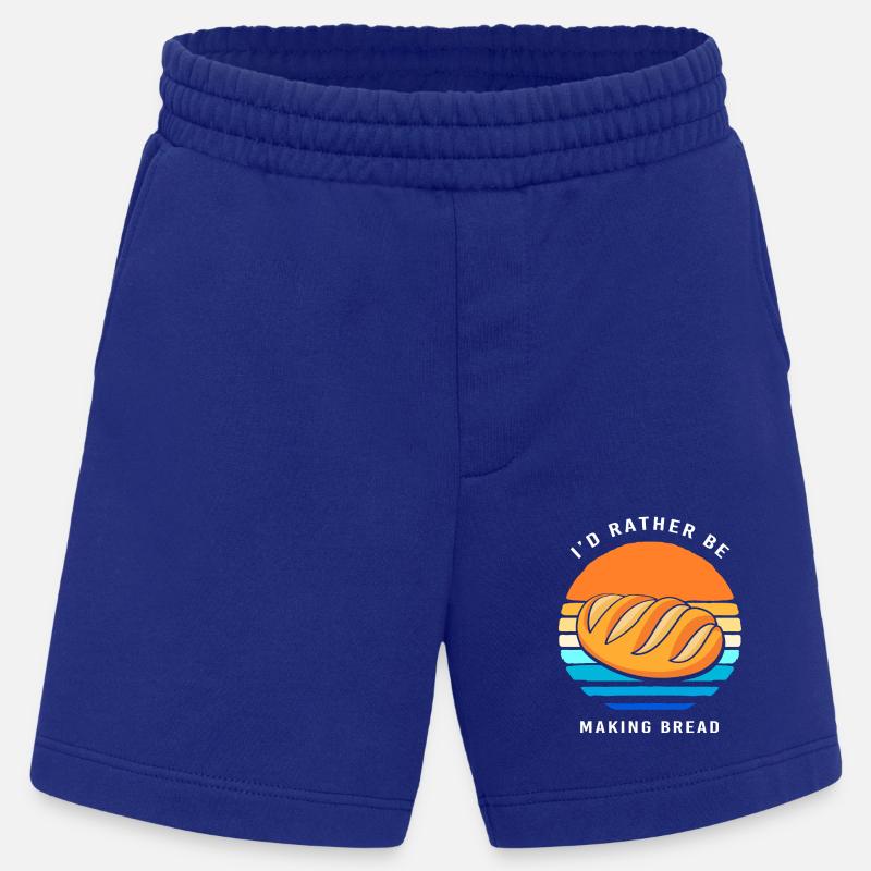 Baker Baker Baking - Heavyweight Shorts - made by SPREAD  - Iconic Blue