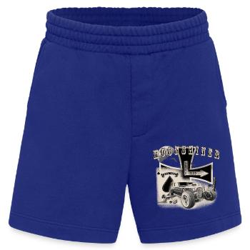 Hot Rod Moonshiner - Heavyweight Shorts - made by SPREAD  - Iconic Blue - Vorne