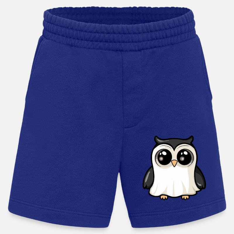 Eule Halloween Comic Geist - Heavyweight Shorts - made by SPREAD  - Iconic Blue