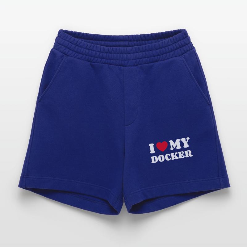 J’adore mon Docker Short bio épais fabriqué en UE