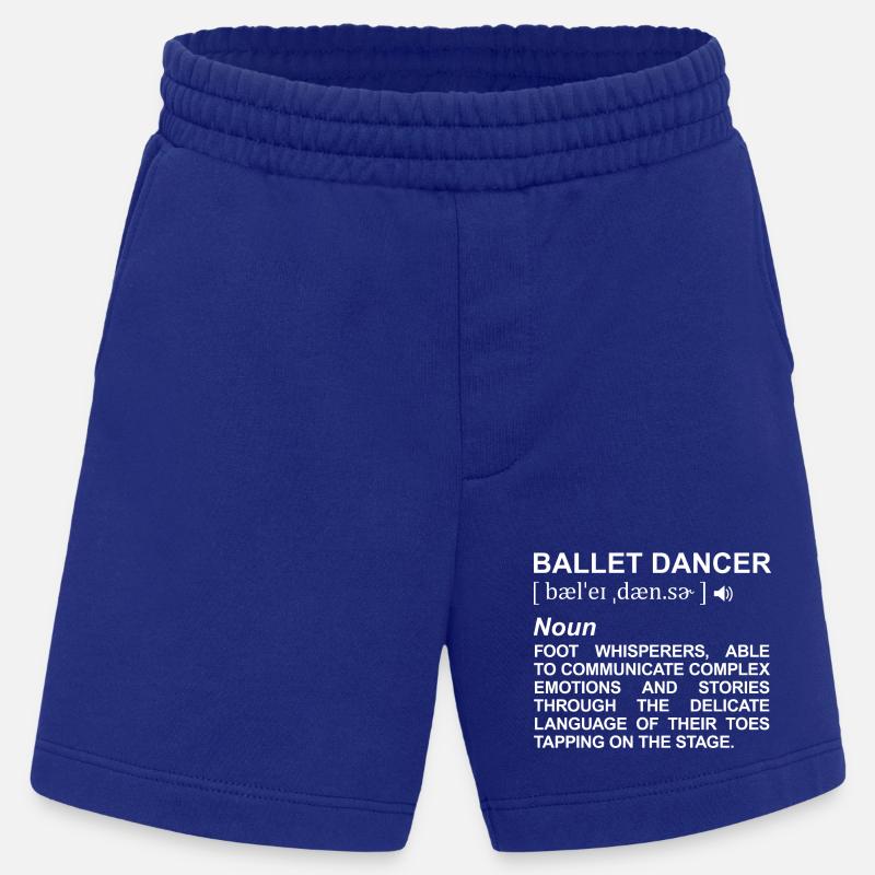 Définition de danseur de ballet - Short bio épais fabriqué en UE - Iconic Blue