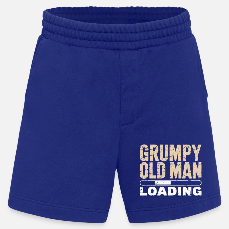 Grumpy Old Man Loading - Short bio épais fabriqué en UE - Iconic Blue
