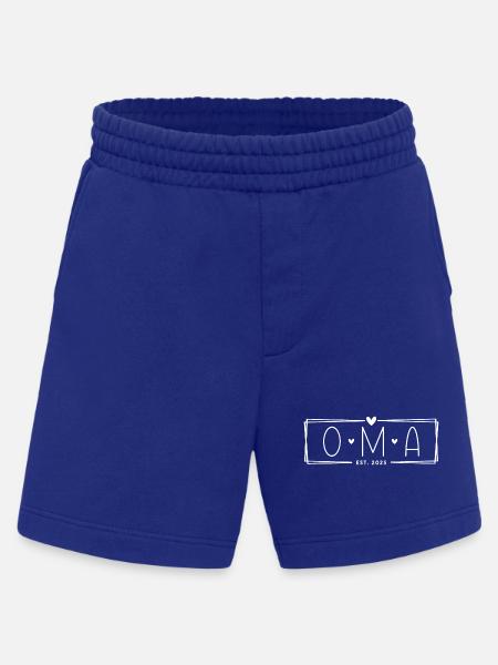 Oma Est. 2025 - Heavyweight Shorts - made by SPREAD - Iconic Blue
