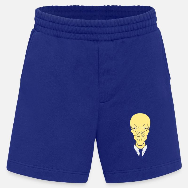 Die Stille wird fallen - Heavyweight Shorts - made by SPREAD  - Iconic Blue