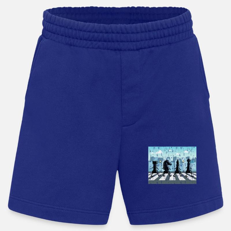 Échecs d’échecs - Short bio épais fabriqué en UE - Iconic Blue