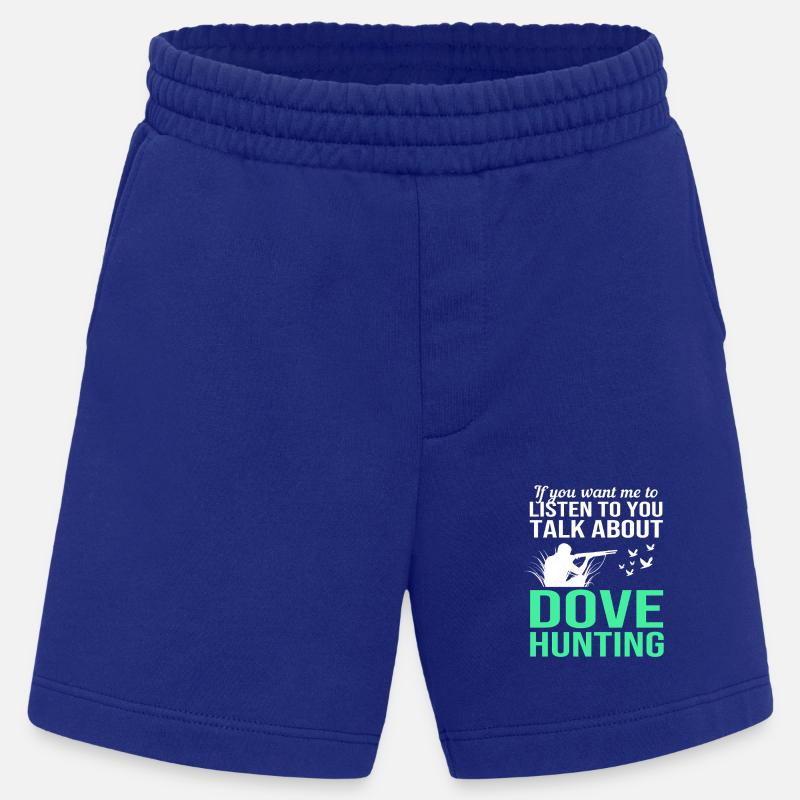 Taube Taubenjagd Jagd Jäger - Heavyweight Shorts - made by SPREAD  - Iconic Blue