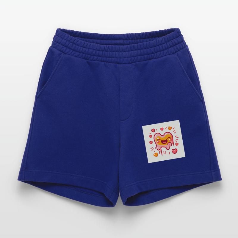 Bespritztes eisiges Herz Heavyweight Shorts - made by SPREAD 