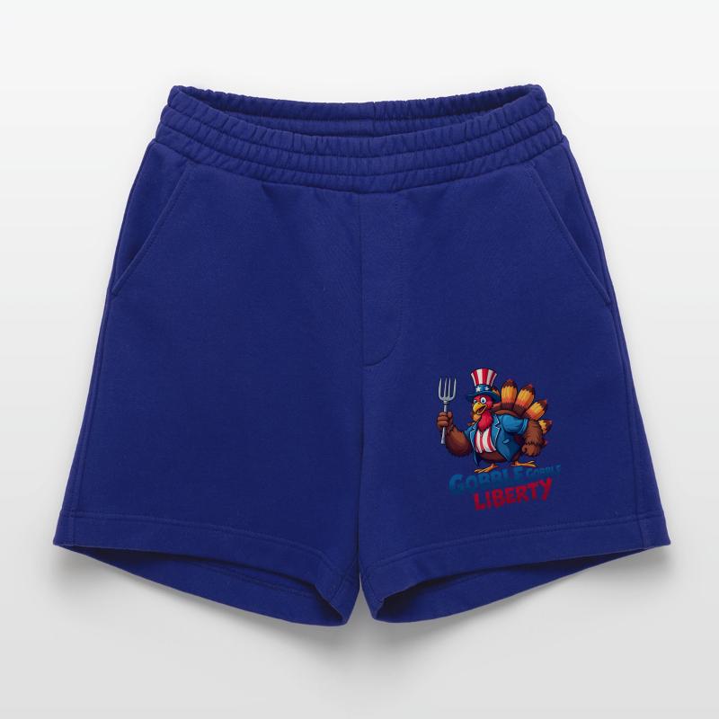 Gobble Gobble Liberty Heavyweight Shorts - made by SPREAD 
