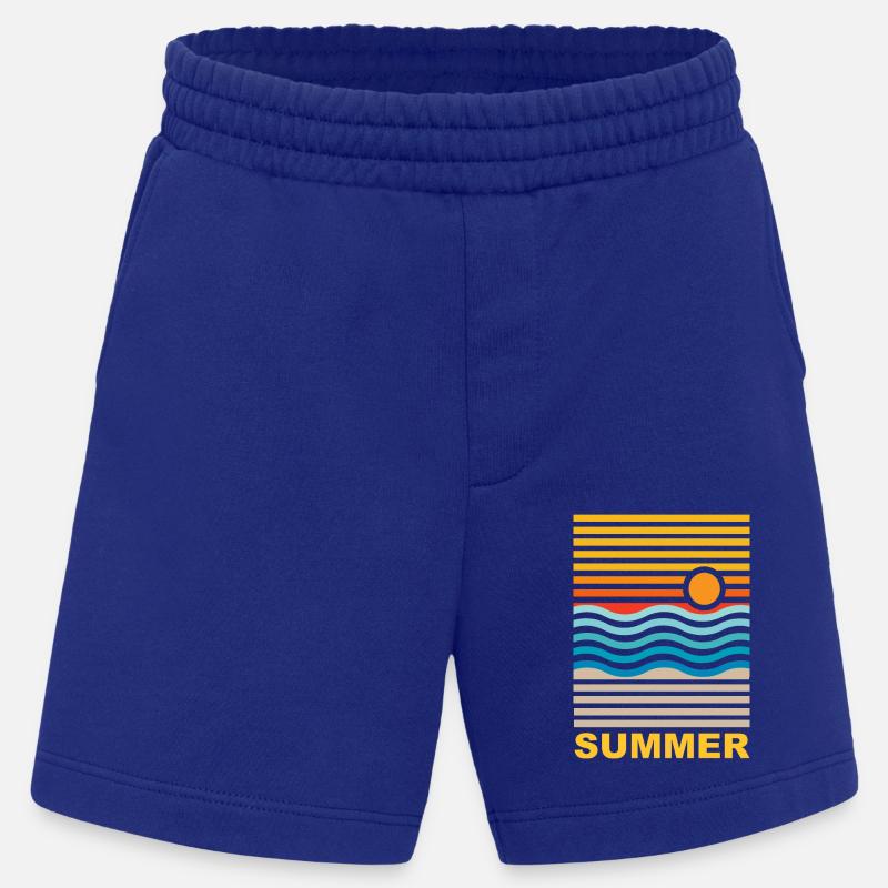 summer - Heavyweight Shorts - made by SPREAD  - Iconic Blue