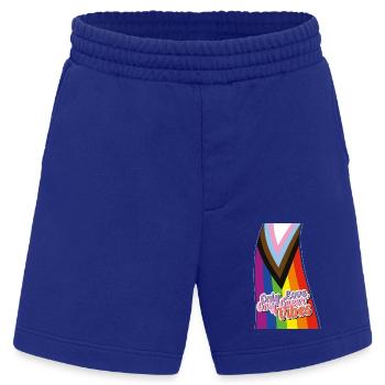 Pride Spectrum: LGBTQIA+ Celebration - Heavyweight Shorts - made by SPREAD  - Iconic Blue - Vorne