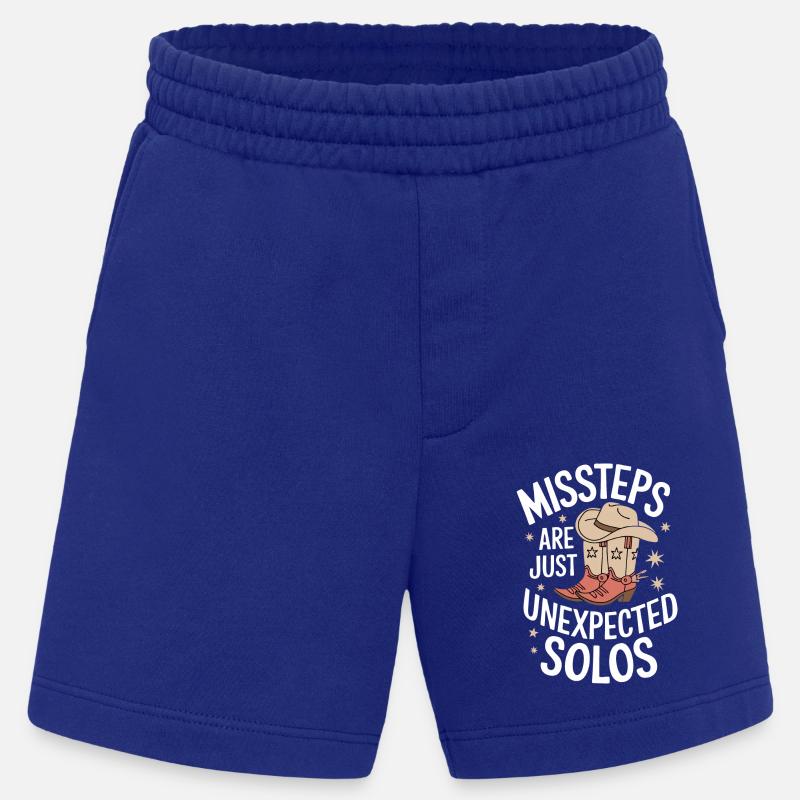 Line Dancing Dancing Dancers - Heavyweight Shorts - made by SPREAD - Iconic Blue