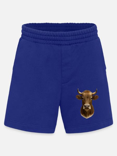 Die schonste Kuh - Heavyweight Shorts - made by SPREAD  - Iconic Blue