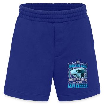 LKW Fahrer - Heavyweight Shorts - made by SPREAD  - Iconic Blue - Vorne