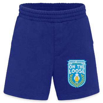 goose on the loose - Heavyweight Shorts - made by SPREAD  - Iconic Blue - Vorne