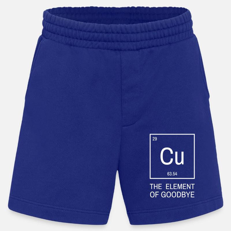 Cu Élément d’adieu | Élément d’adieu - Short bio épais fabriqué en UE - Iconic Blue
