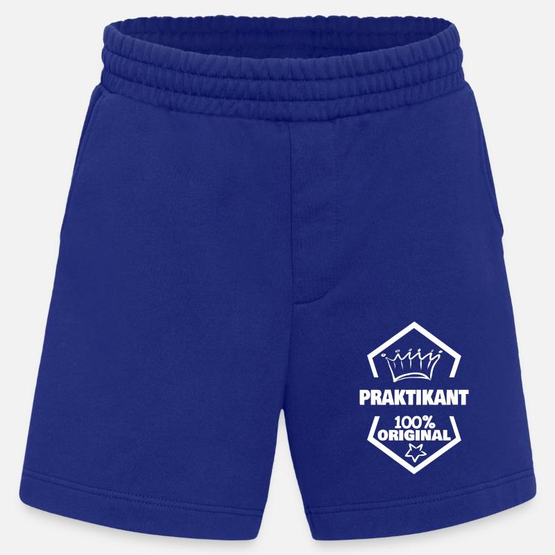 Intern as work - Heavyweight Shorts - made by SPREAD  - Iconic Blue