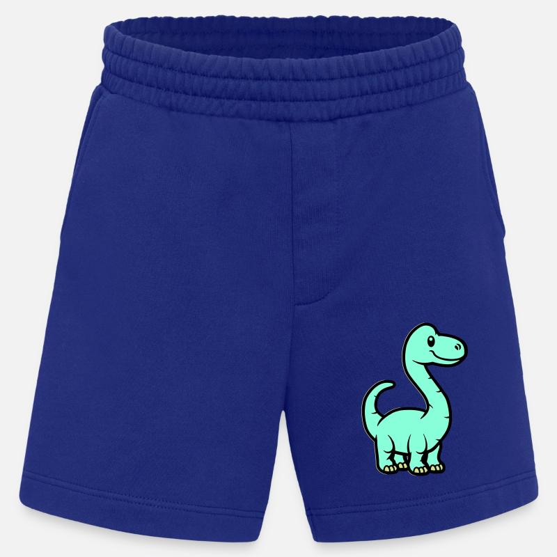 dinosaurier brontosaurus comic - Heavyweight Shorts - made by SPREAD  - Iconic Blue