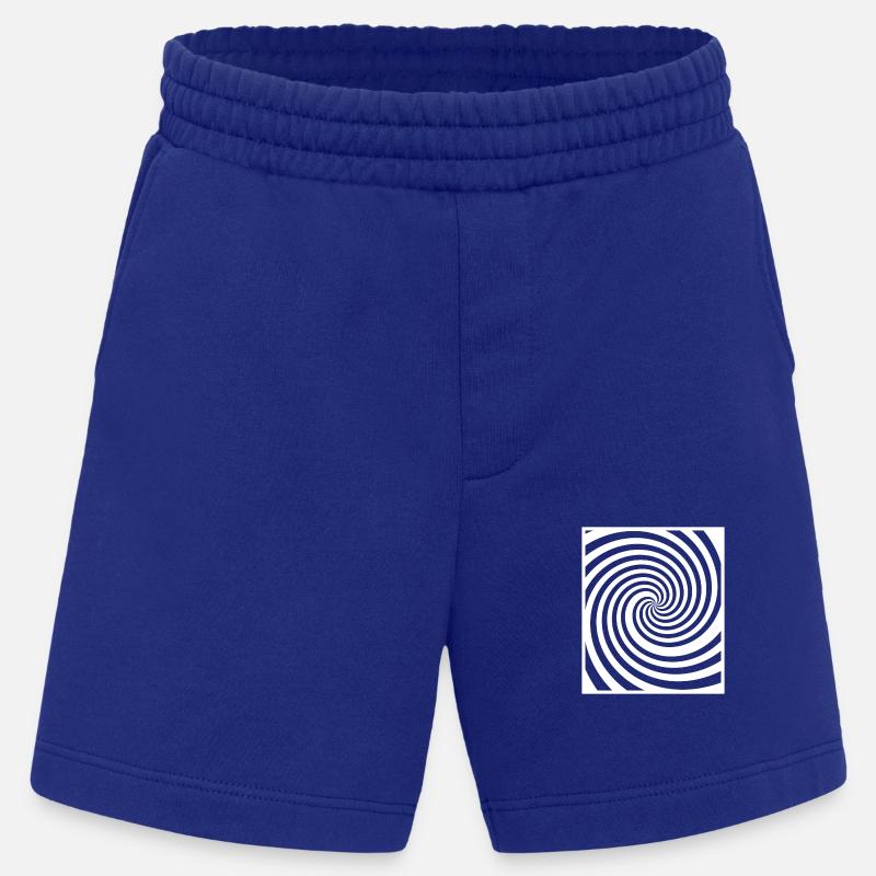 WHIRLPOOL (w) - Heavyweight Shorts - made by SPREAD  - Iconic Blue