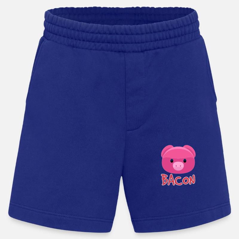 Bacon pig - Heavyweight Shorts - made by SPREAD  - Iconic Blue