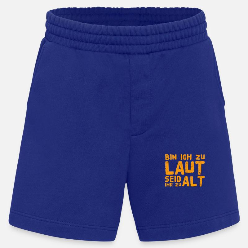 bin ich euch zu laut? - Heavyweight Shorts - made by SPREAD  - Iconic Blue