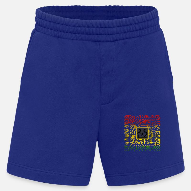 Reggae Code - Heavyweight Shorts - made by SPREAD  - Iconic Blue