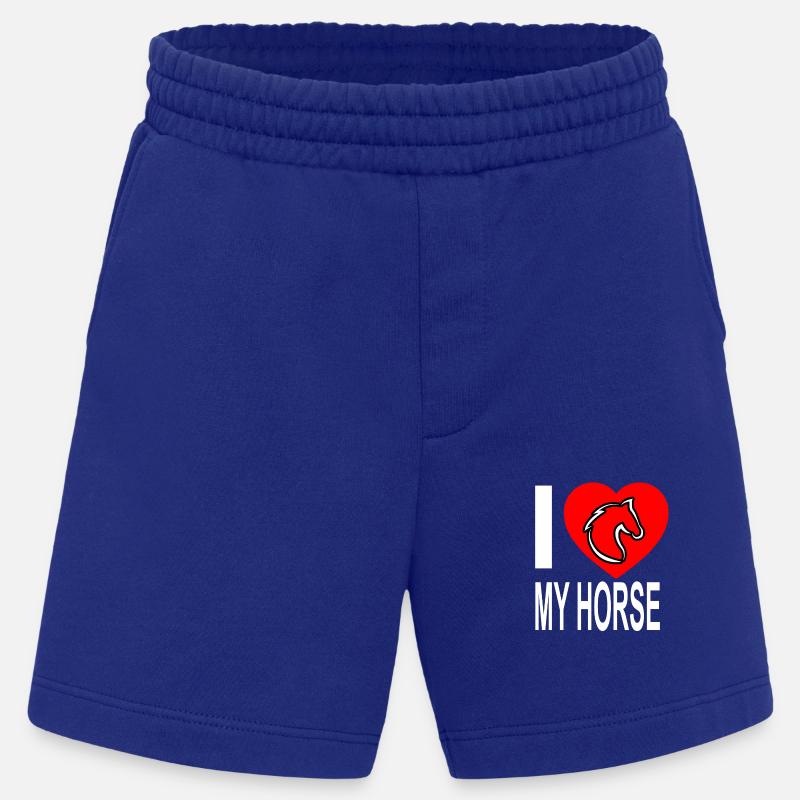 Cheval - Short bio épais fabriqué en UE - Iconic Blue