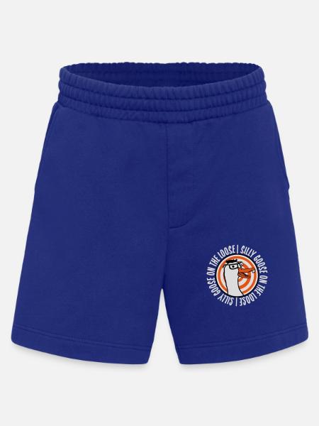 goose on the loose - Heavyweight Shorts - made by SPREAD  - Iconic Blue