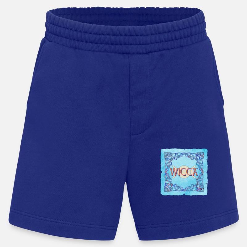 Celtic frame Wicca E 238 - Heavyweight Shorts - made by SPREAD  - Iconic Blue