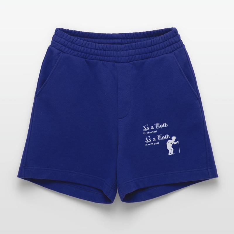As a Goth it started - As a Goth it will end Heavyweight Shorts - made by SPREAD 