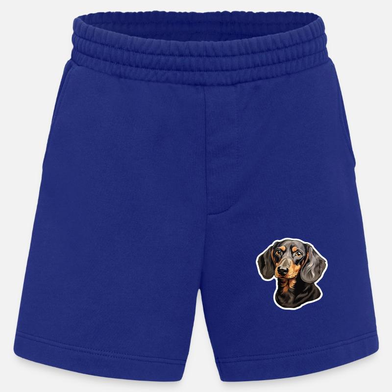 Dackel oder Dachshund - Heavyweight Shorts - made by SPREAD  - Iconic Blue