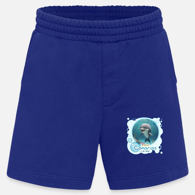 Delfin - Heavyweight Shorts - made by SPREAD - Iconic Blue