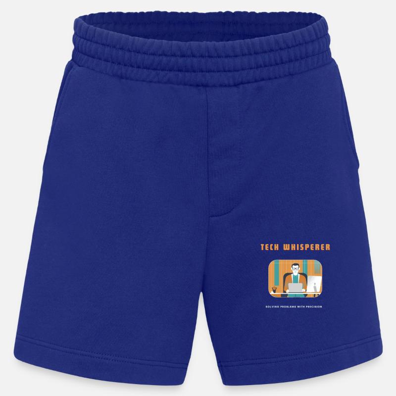 Tech Whisperer Solving Problems - Heavyweight Shorts - made by SPREAD  - Iconic Blue