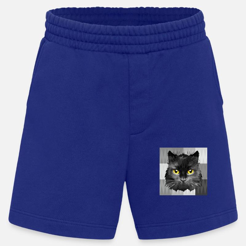 Chat - Short bio épais fabriqué en UE - Iconic Blue