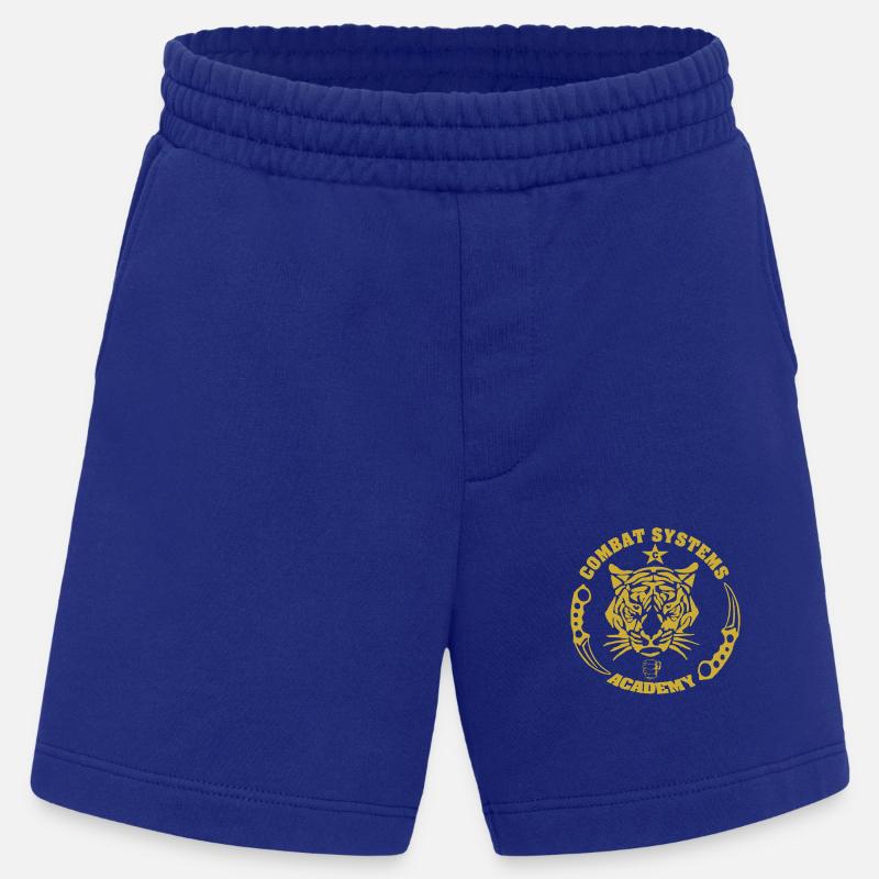 COMBAT SYSTEMS - Heavyweight Shorts - made by SPREAD  - Iconic Blue