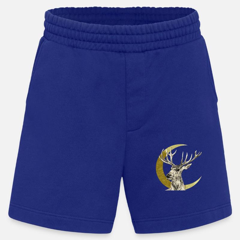 Deer - Heavyweight Shorts - made by SPREAD  - Iconic Blue