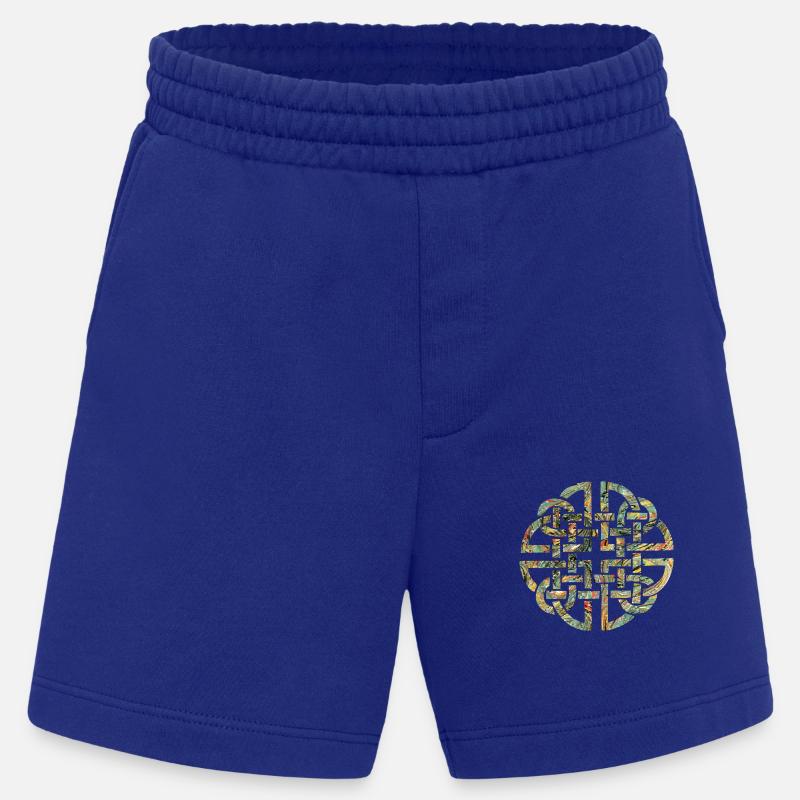Noeud celtique 8 e 200 - Short bio épais fabriqué en UE - Iconic Blue