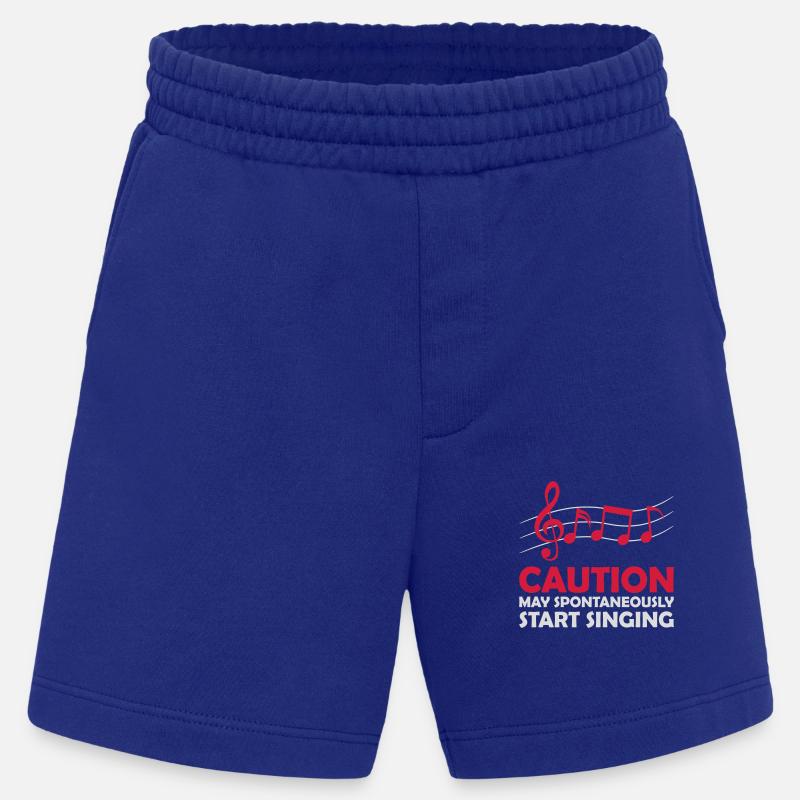 may spontaneously start singing - Heavyweight Shorts - made by SPREAD  - Iconic Blue