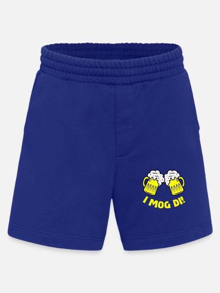 beer i mog di - Heavyweight Shorts - made by SPREAD  - Iconic Blue