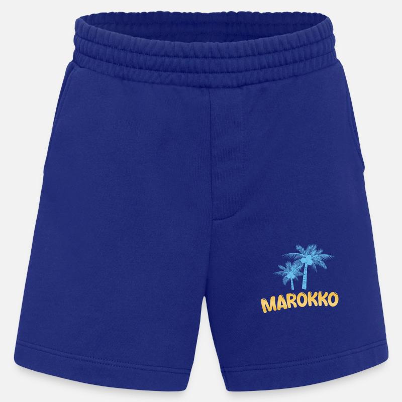 Morocco as Morocco - Heavyweight Shorts - made by SPREAD  - Iconic Blue